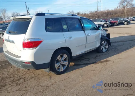 2013 Toyota Highlander Limited V6 from USA, damaged, VIN 5TDDK3EH3DS219176